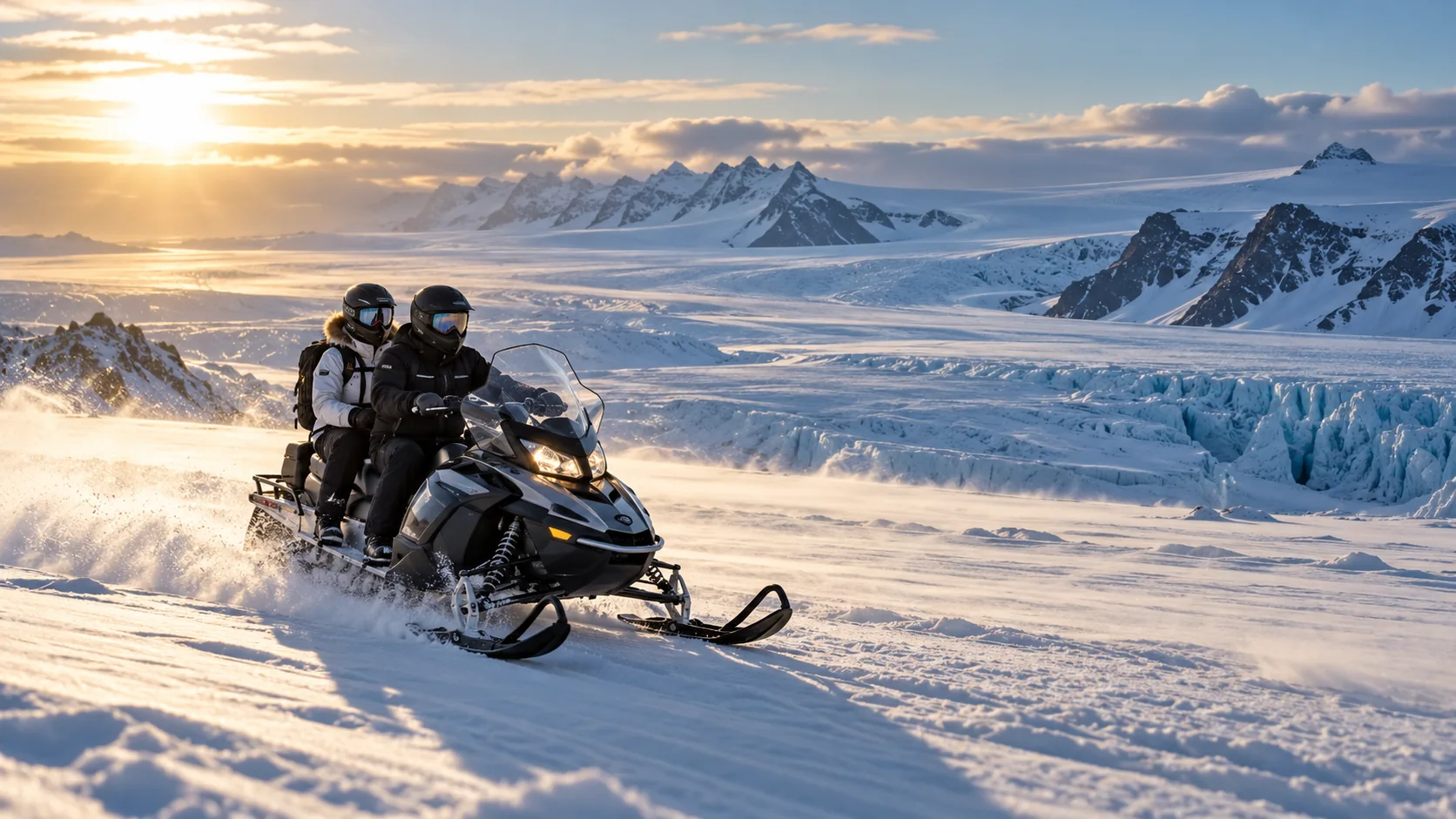 Golden Circle & Langjökull Snowmobiling — Iceland tour landscape