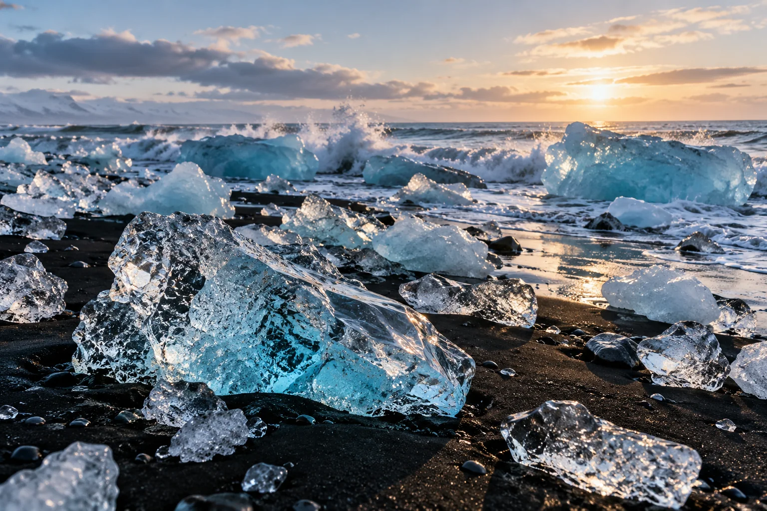 Diamond Beach Adventure — Iceland tour landscape