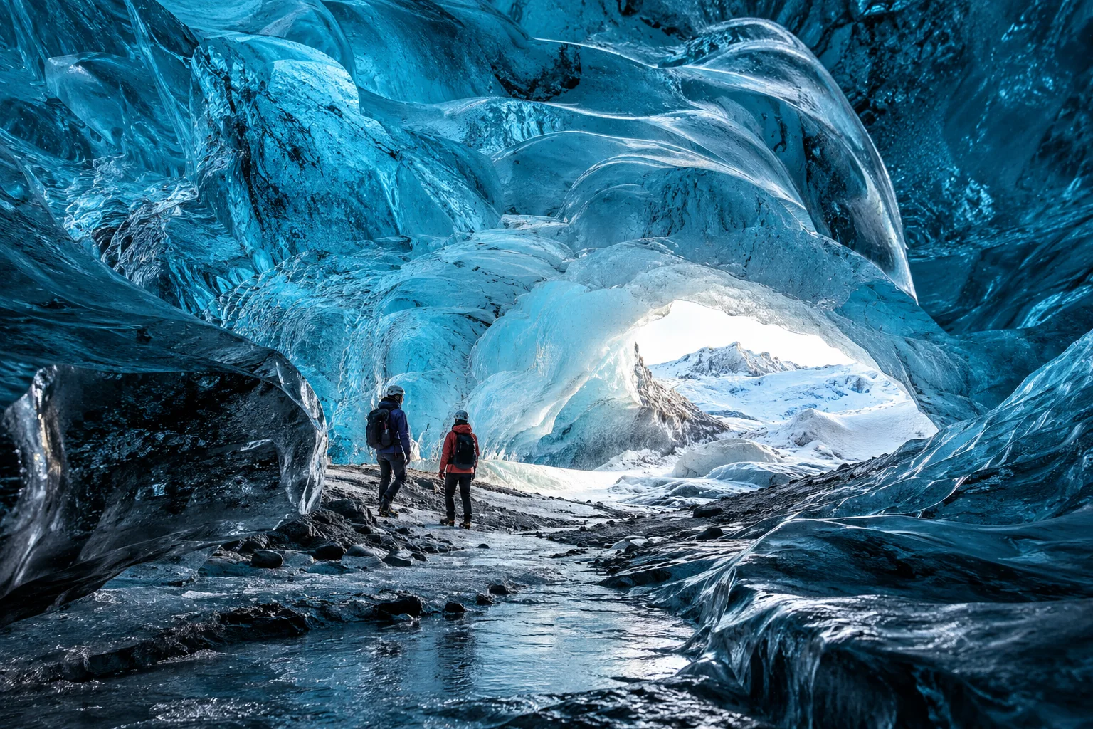 2-Day Winter Glacier Lagoon & Ice Cave — Iceland tour landscape