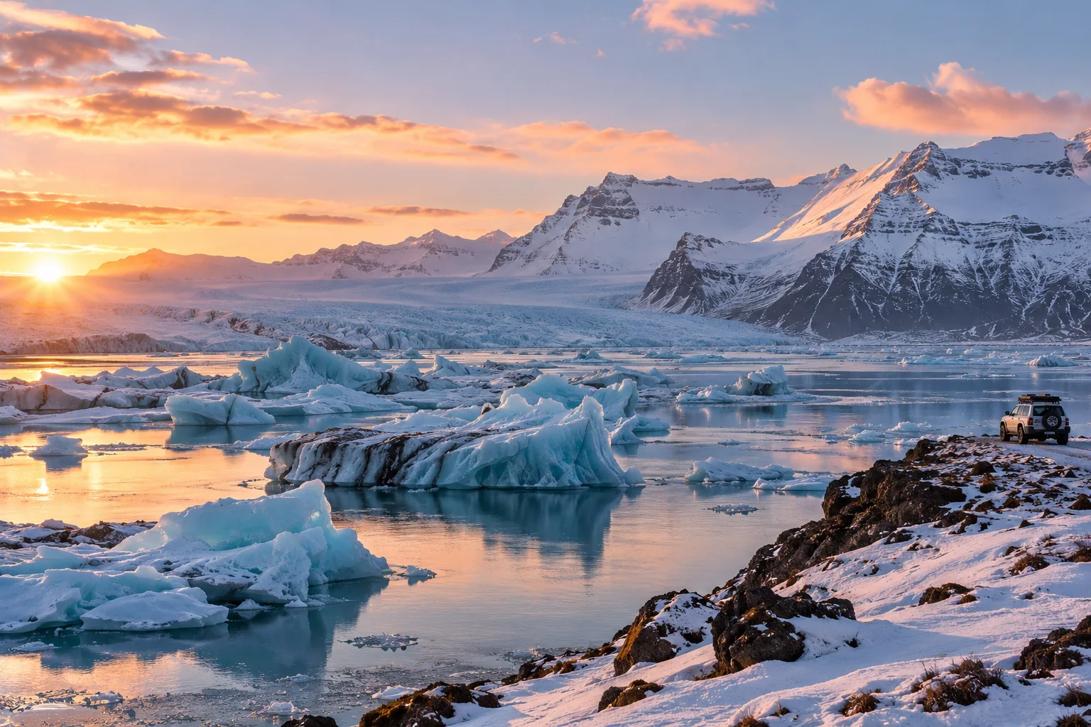 3-Day Winter South Coast Escape — Iceland tour landscape