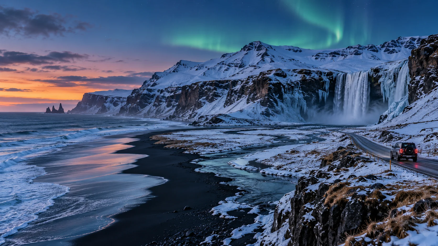 5-Day Nordic Winter Escape — Iceland tour landscape